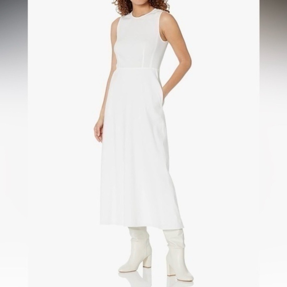 Theory Linen Crunch Dress